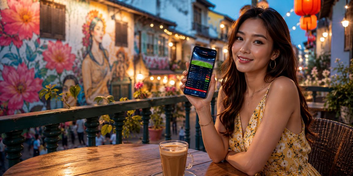 Menyemak maklumat dan permainan di 1376 melalui telefon pintar